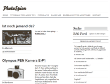 Tablet Screenshot of photospion.de